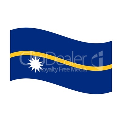 flag of nauru