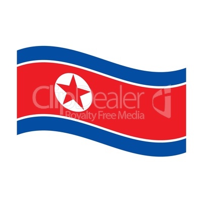 flag of north korea