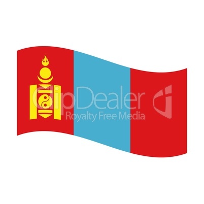 flag of mongolia