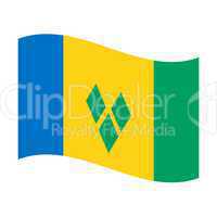 flag of saint vincent and grenadines