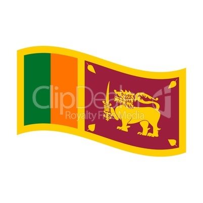 flag of sri lanka