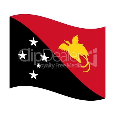 flag of papua new guinea