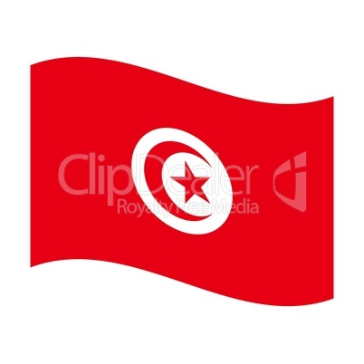 flag of tunisia flag of tunisia