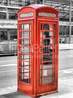 London telephone box