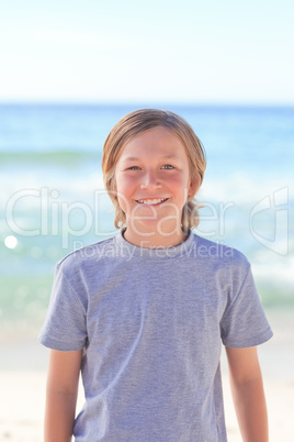 Boy at the beach