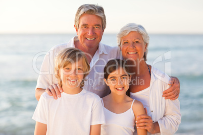 Portrait of a happy family