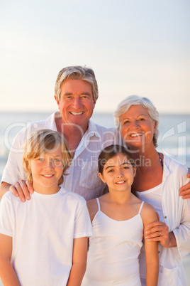 Portrait of a happy family