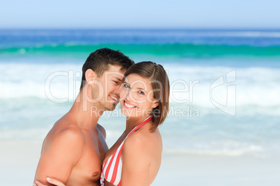 Lovers at the beach