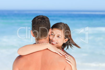 Lovers at the beach