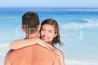 Lovers at the beach