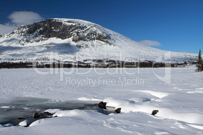 Winterlandschaft in Norwegen