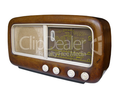 Old AM radio tuner