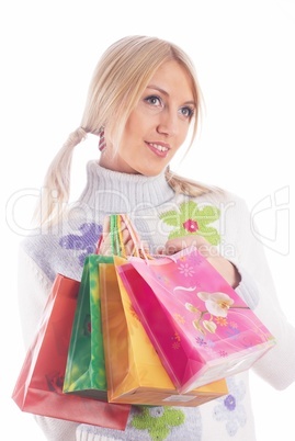 Shopping girl