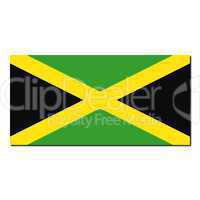 The national flag of Jamaica