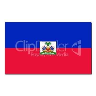 The national flag of Haiti