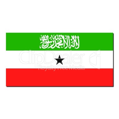 The national flag of Somaliland