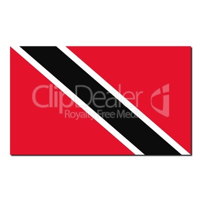 The national flag of Trinidad and Tobago