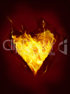 heart on fire