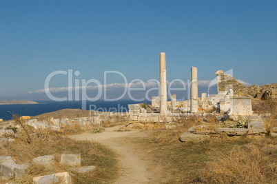 Ruins of Delos, Greece