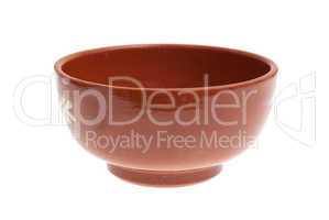 Red mixing bowl