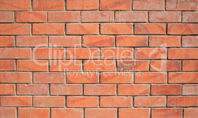 Red brick wall