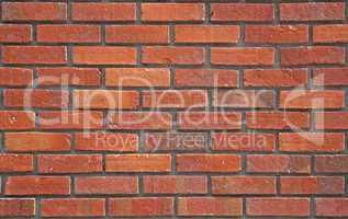 Red brick wall texture