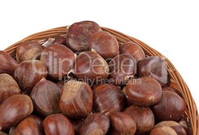 Chestnuts background