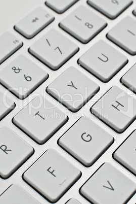 Modern aluminum keyboard