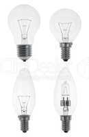 Four Light bulbs