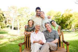 Portrait of a happy family