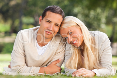 Couple in the park