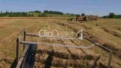 Square Baling Hay 03