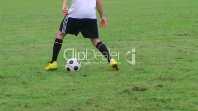 Soccer Player Dribbling 03