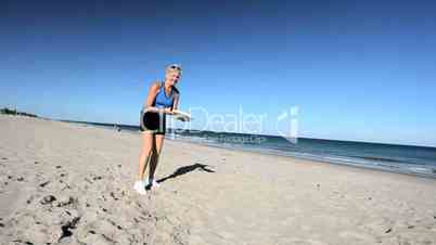 Frisbee spielen