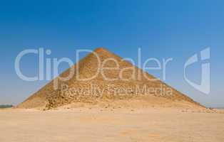 Red pyramid at Dahshur, Cairo, Egypt