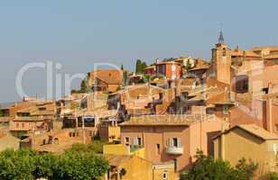 Provencal village of Roussillon