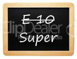 E10 / Super - Sprit Konzept - freigestellt