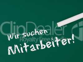 Wir suchen Mitarbeiter !