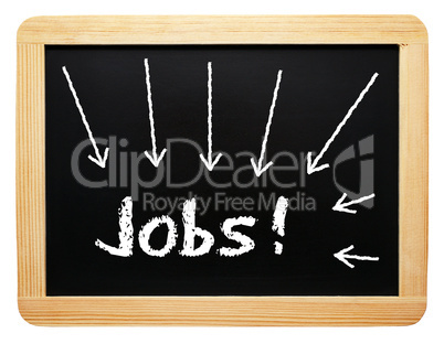 Jobs ! - Konzept Tafel