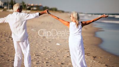Carefree Retired Couple