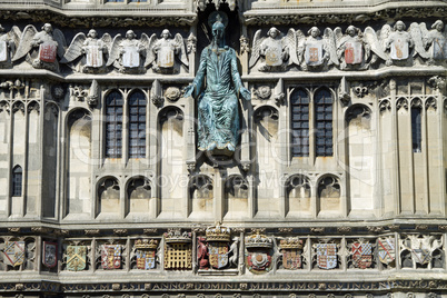 Tor zur Kathedrale von Canterbury, England