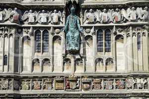 Tor zur Kathedrale von Canterbury, England