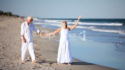 Carefree Retired Couple