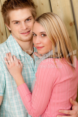 Couple in love - happy enjoy summer Couple in love - happy enjoy summer