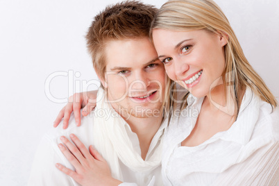 Couple in love - romantic togetherness