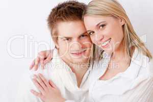 Couple in love - romantic togetherness