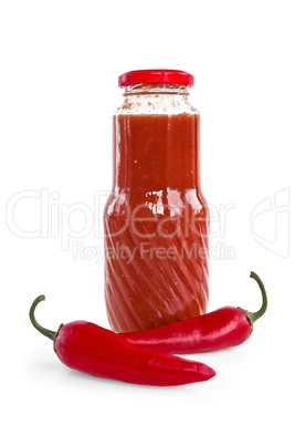 Tomato ketchup with cayenne