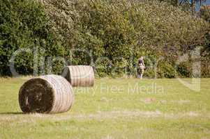 bales of straw