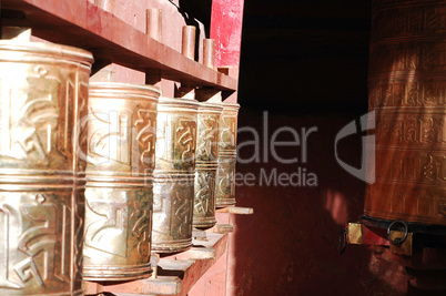 Prayer wheels