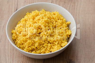 Gekochte Hirse - Cooked Millet